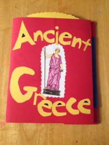 Ancient Greece Lapbook Cover